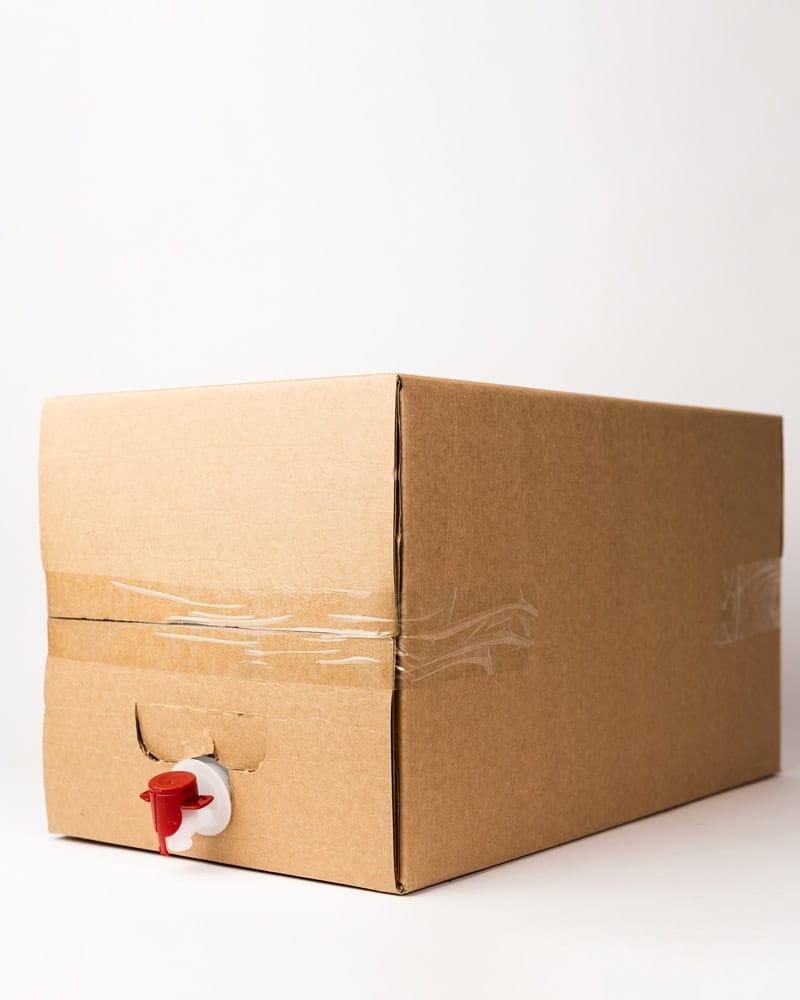 Large Box on white background