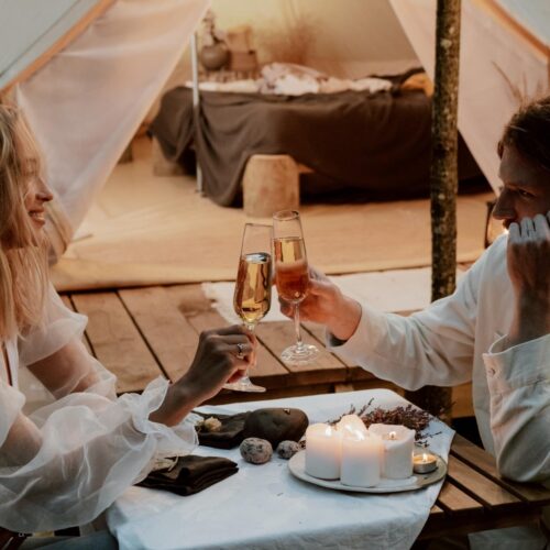 Glamping in York